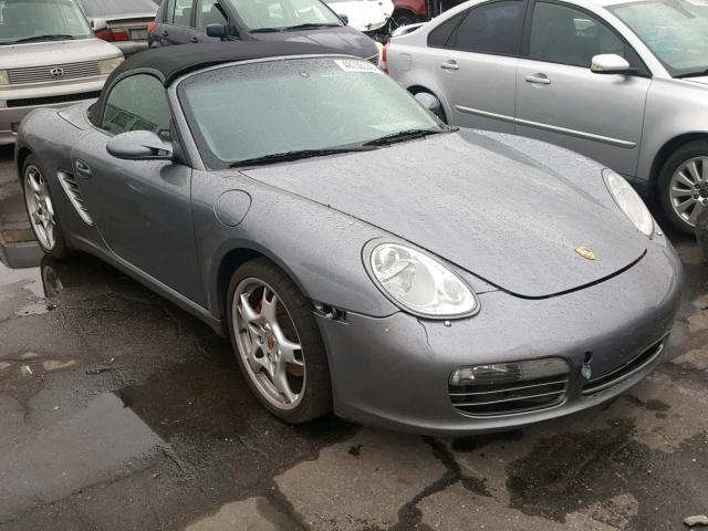 WP0CB29896S730191 - 2006 PORSCHE BOXSTER S GRAY photo 1