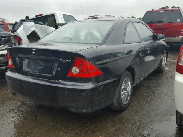 1HGEM22304L066146 - 2004 HONDA CIVIC DX V BLACK photo 4