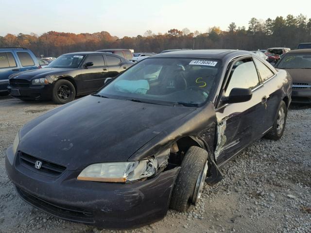 1HGCG325XYA024123 - 2000 HONDA ACCORD EX PURPLE photo 2