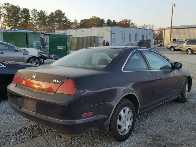 1HGCG325XYA024123 - 2000 HONDA ACCORD EX PURPLE photo 4