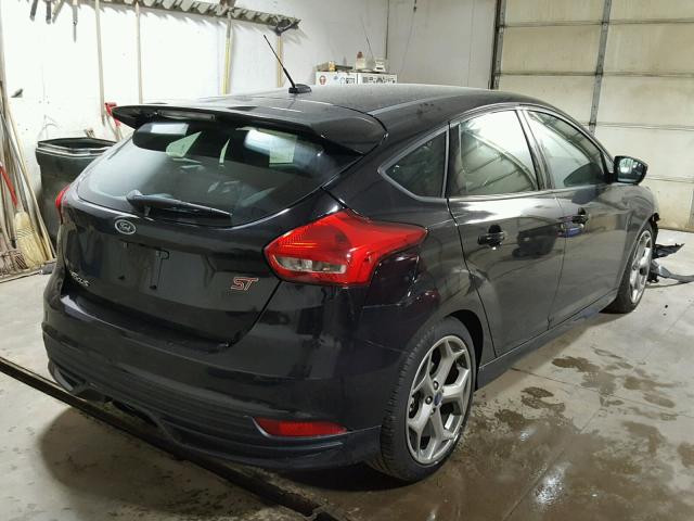 1FADP3L99HL244173 - 2017 FORD FOCUS ST BLACK photo 4