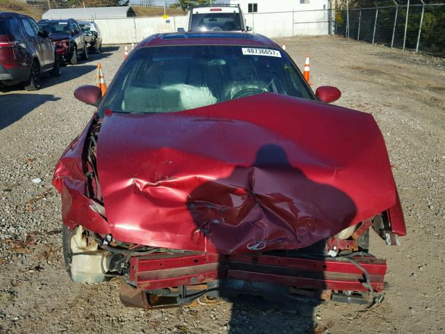 1G3WX52K6XF301834 - 1999 OLDSMOBILE INTRIGUE G RED photo 9