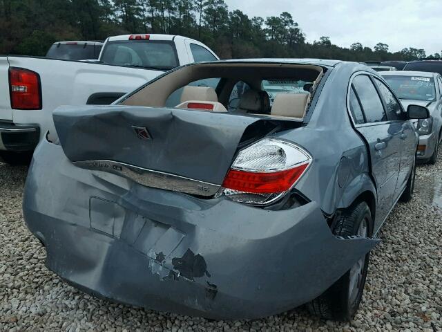 1G8ZS57N88F172778 - 2008 SATURN AURA XE GRAY photo 4