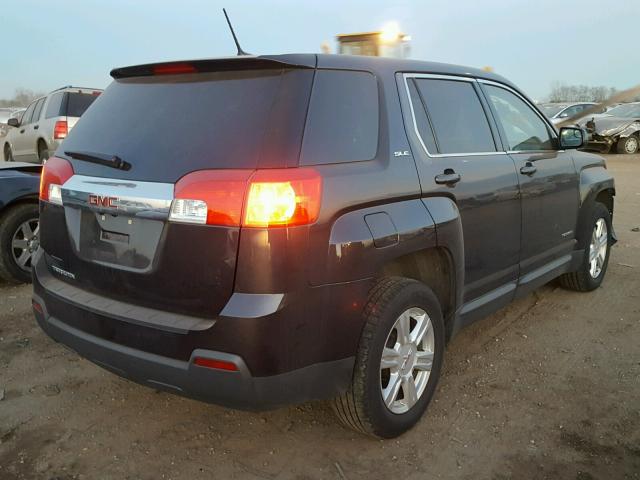 2GKALMEK4E6297547 - 2014 GMC TERRAIN SL CHARCOAL photo 4