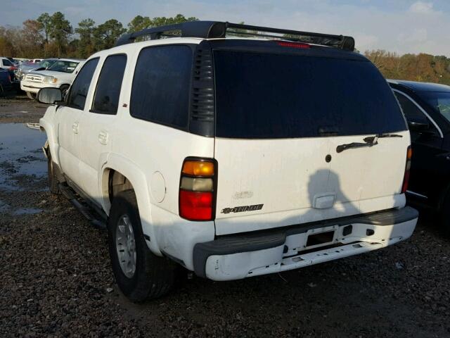 1GNEC13Z06R129168 - 2006 CHEVROLET TAHOE C150 WHITE photo 3