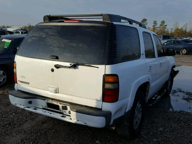 1GNEC13Z06R129168 - 2006 CHEVROLET TAHOE C150 WHITE photo 4