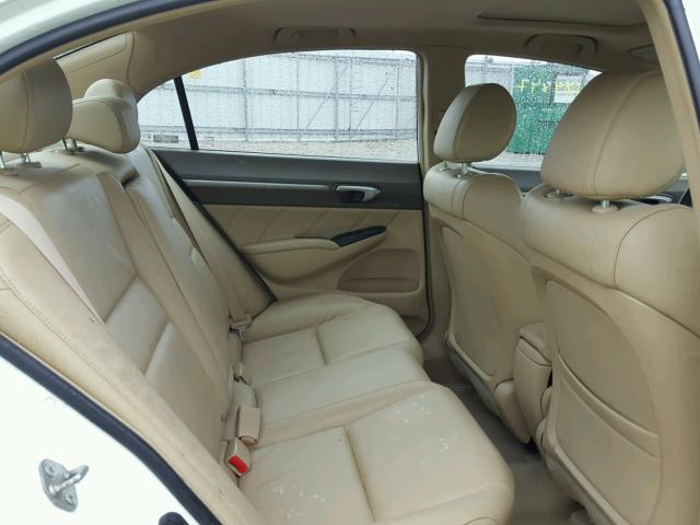 2HGFA16968H526452 - 2008 HONDA CIVIC EXL 白色 照片 6
