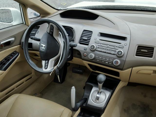 2HGFA16968H526452 - 2008 HONDA CIVIC EXL 白色 照片 9