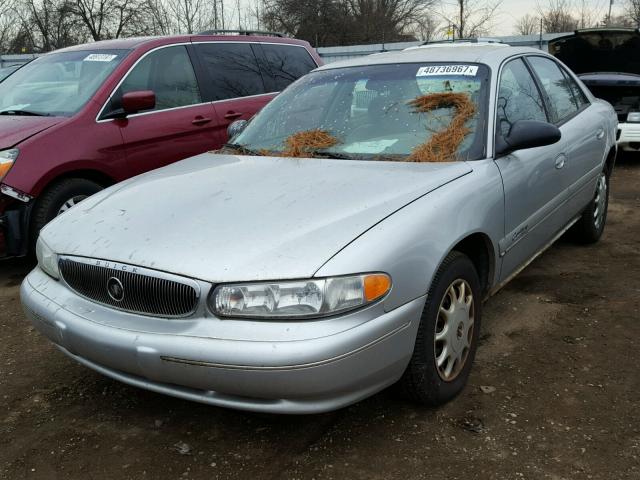 2G4WS52J0Y1210021 - 2000 BUICK CENTURY CU SILVER photo 2