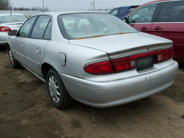 2G4WS52J0Y1210021 - 2000 BUICK CENTURY CU SILVER photo 3