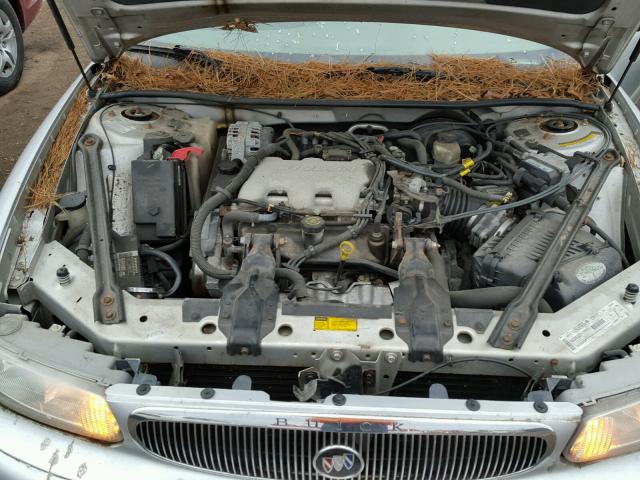 2G4WS52J0Y1210021 - 2000 BUICK CENTURY CU SILVER photo 7