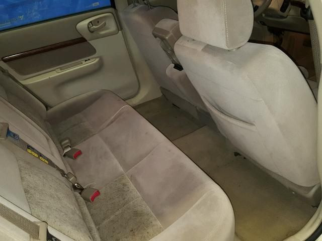 2G1WF52E649333158 - 2004 CHEVROLET IMPALA BEIGE photo 6