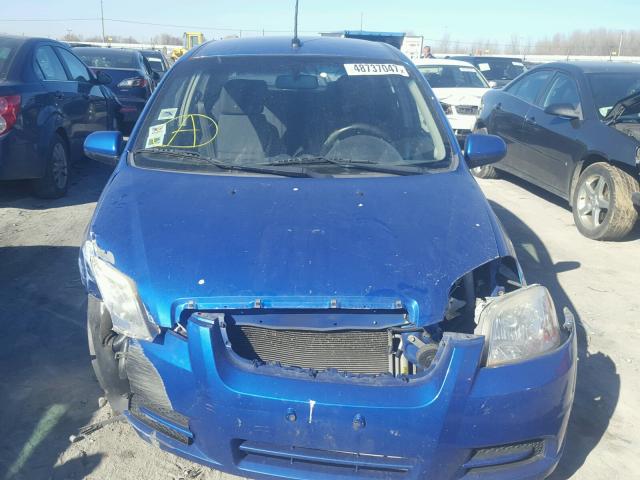 KL1TD5DE5BB213903 - 2011 CHEVROLET AVEO LS 蓝色 照片 7