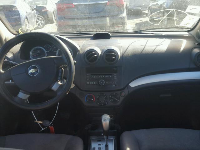 KL1TD5DE5BB213903 - 2011 CHEVROLET AVEO LS 蓝色 照片 9