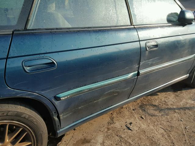 4S3BD6550S7234427 - 1995 SUBARU LEGACY LS GREEN photo 9