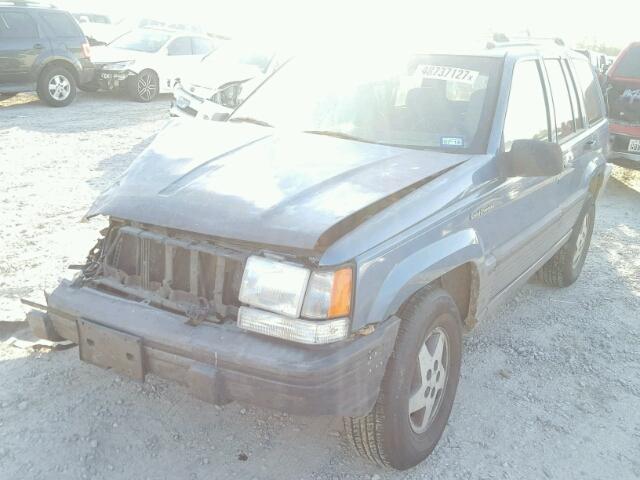 1J4FX58S8RC324893 - 1994 JEEP GRAND CHER BLUE photo 2