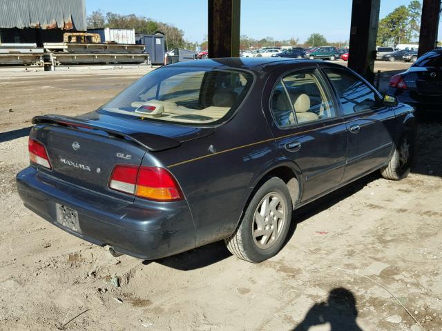 JN1CA21D7VT844813 - 1997 NISSAN MAXIMA GLE GREEN photo 4