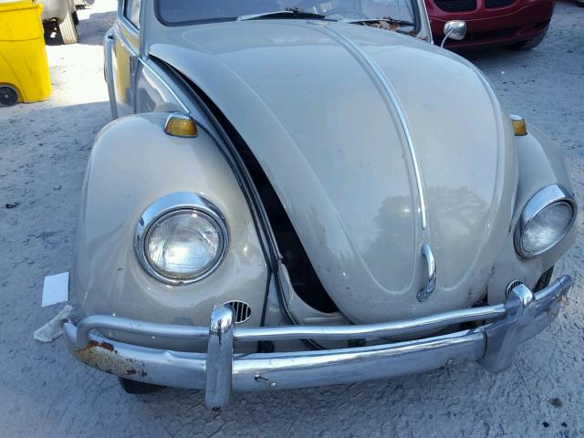 117234270 - 1967 VOLKSWAGEN BEETLE TAN photo 10