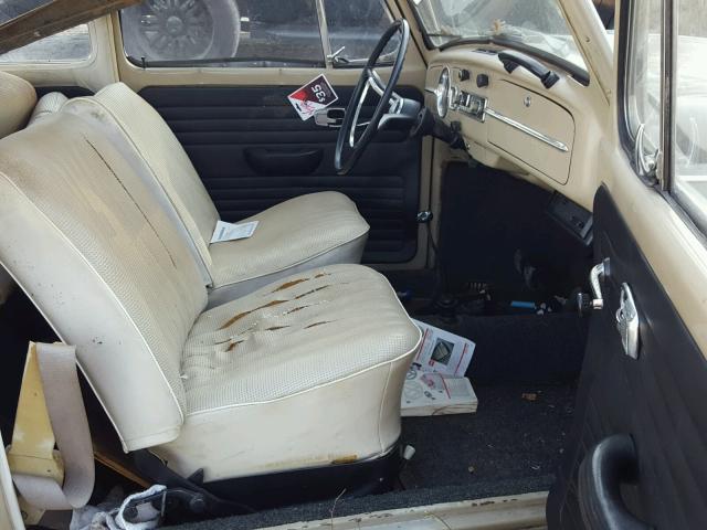 117234270 - 1967 VOLKSWAGEN BEETLE TAN photo 5