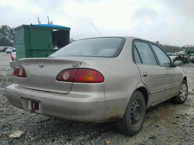 1NXBR12E32Z650090 - 2002 TOYOTA COROLLA CE BEIGE photo 4