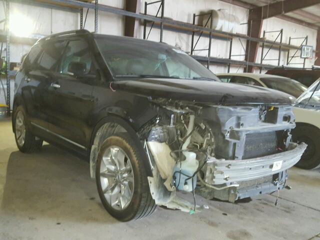 1FM5K8F8XDGB98011 - 2013 FORD EXPLORER L BLACK photo 1