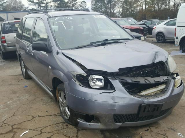 JM3LW28A850533832 - 2005 MAZDA MPV WAGON GRAY photo 1