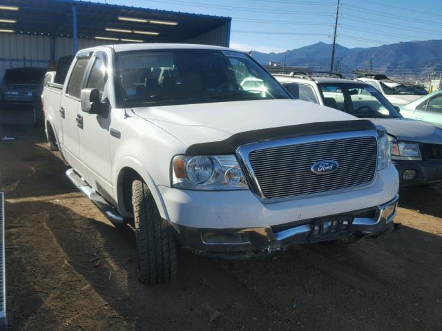 1FTPW12535KE05311 - 2005 FORD F150 SUPER WHITE photo 1