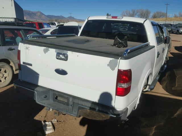 1FTPW12535KE05311 - 2005 FORD F150 SUPER WHITE photo 4