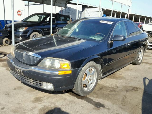 1LNHM87A4YY804394 - 2000 LINCOLN LS BLACK photo 2