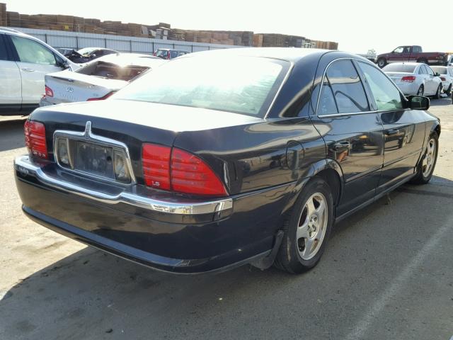 1LNHM87A4YY804394 - 2000 LINCOLN LS BLACK photo 4