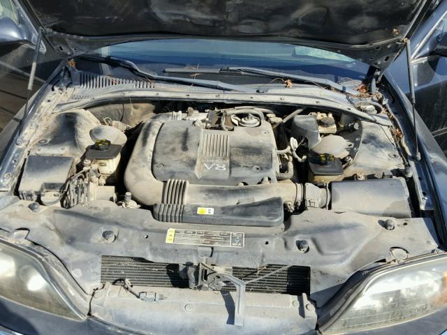 1LNHM87A4YY804394 - 2000 LINCOLN LS BLACK photo 7