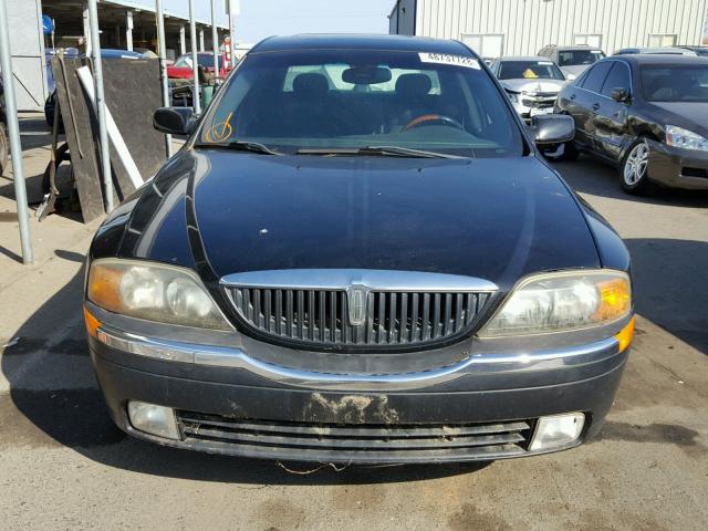 1LNHM87A4YY804394 - 2000 LINCOLN LS BLACK photo 9