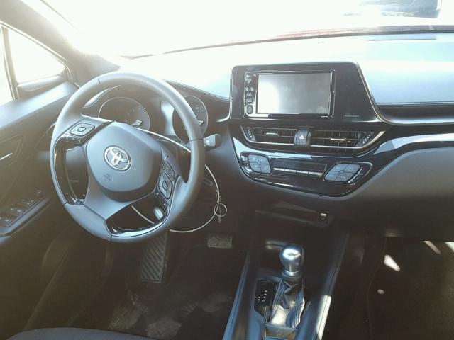 NMTKHMBX2JR019486 - 2018 TOYOTA C-HR XLE RED photo 9