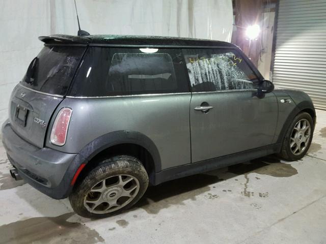 WMWRE33425TD93353 - 2005 MINI COOPER S GRAY photo 10