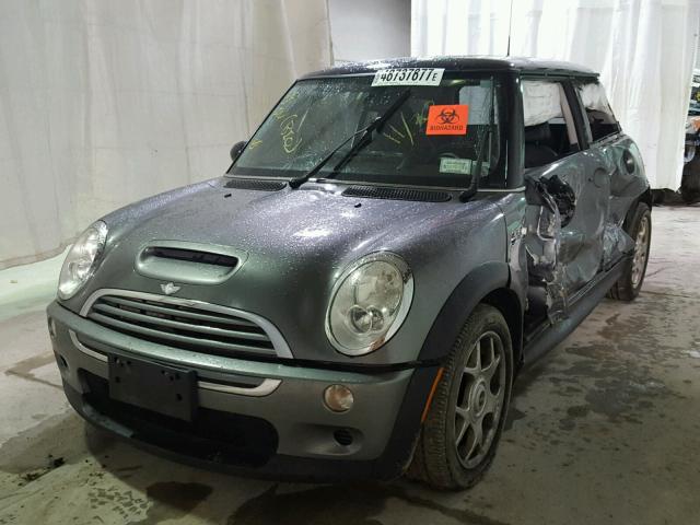 WMWRE33425TD93353 - 2005 MINI COOPER S GRAY photo 2