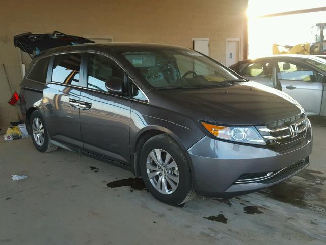 5FNRL5H33GB136788 - 2016 HONDA ODYSSEY SE GRAY photo 1