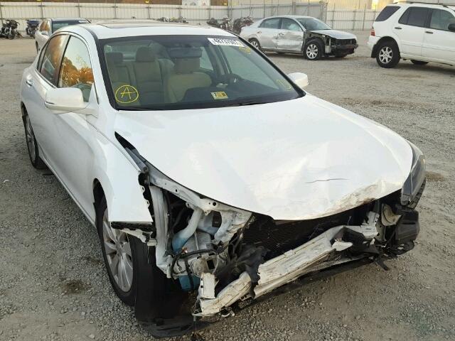 1HGCR2F71EA241734 - 2014 HONDA ACCORD EX WHITE photo 1