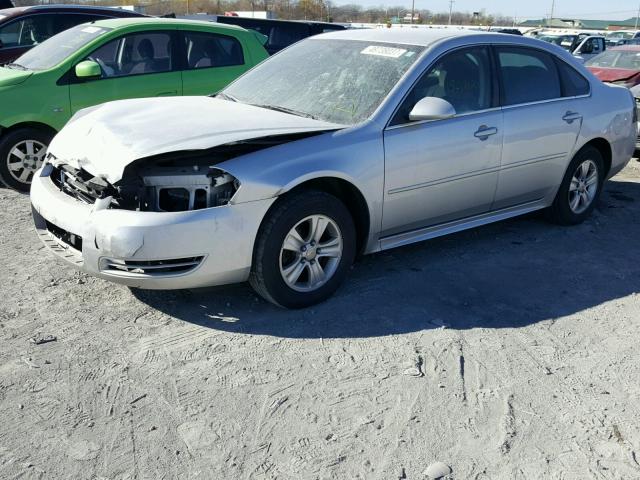 2G1WF5E30C1224380 - 2012 CHEVROLET IMPALA LS GRAY photo 2