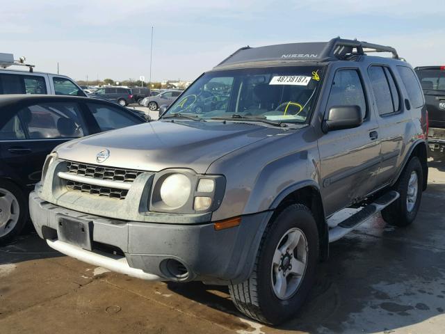 5N1ED28T24C648928 - 2004 NISSAN XTERRA XE TAN photo 2