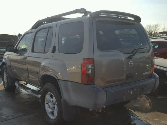 5N1ED28T24C648928 - 2004 NISSAN XTERRA XE TAN photo 3