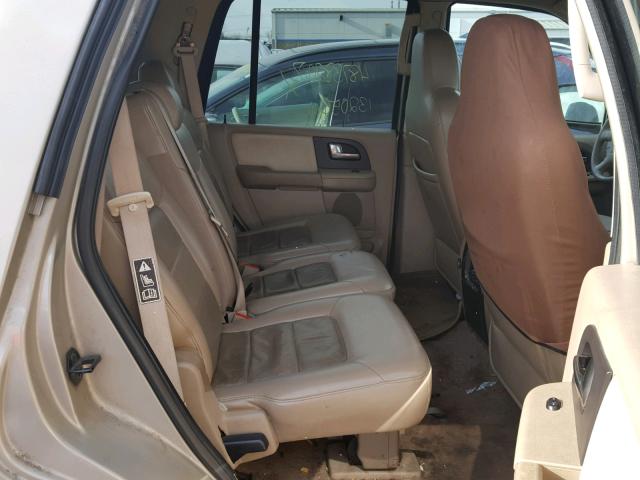 1FMPU16L34LA72286 - 2004 FORD EXPEDITION TAN photo 6