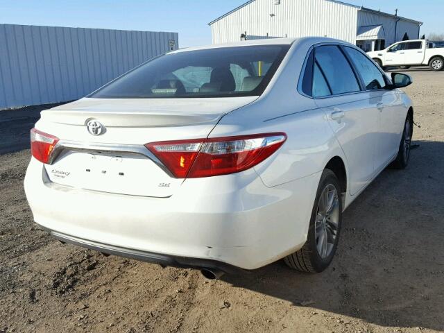 4T1BF1FKXHU349124 - 2017 TOYOTA CAMRY LE WHITE photo 4