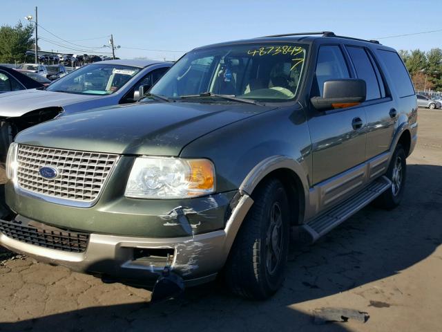 1FMFU18L14LA36119 - 2004 FORD EXPEDITION GREEN photo 2