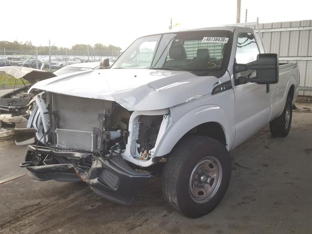 1FTBF2A66GEA59251 - 2016 FORD F250 WHITE photo 2