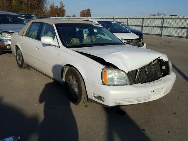 1G6KD54Y34U247251 - 2004 CADILLAC DEVILLE WHITE photo 1