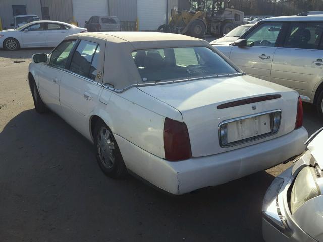 1G6KD54Y34U247251 - 2004 CADILLAC DEVILLE WHITE photo 3