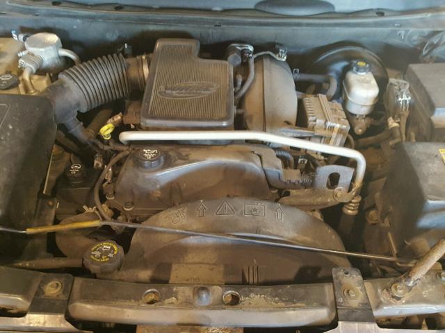 1GNDT13S542318127 - 2004 CHEVROLET TRAILBLAZE GREEN photo 7