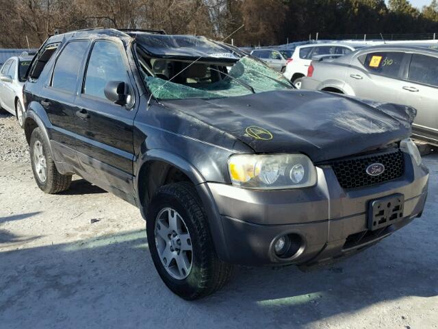 1FMYU03125KA10015 - 2005 FORD ESCAPE XLT BLACK photo 1