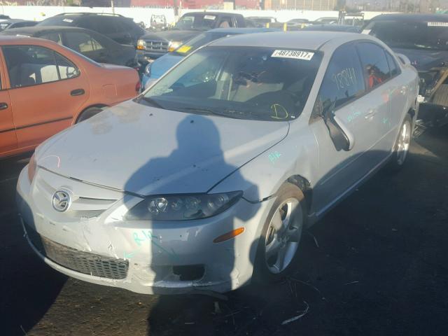 1YVHP84C775M40094 - 2007 MAZDA 6 I SILVER photo 2