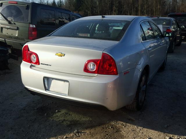 1G1ZC5E16BF356071 - 2011 CHEVROLET MALIBU 1LT SILVER photo 4